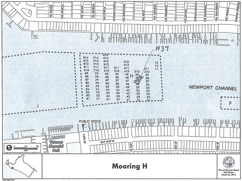 45 FT. MOORING (H37)
