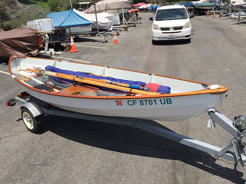 15′ SKERRY WOODEN SAILBOAT