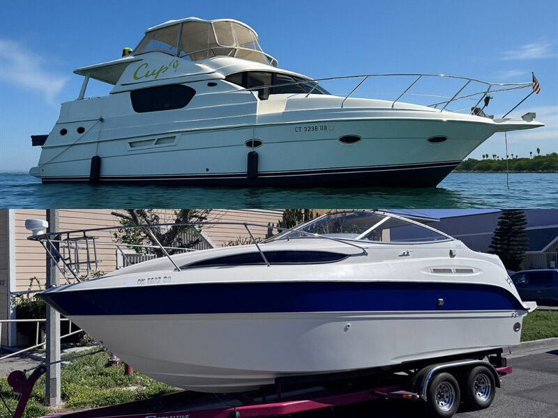 45′ SILVERTON 453, 2000 & 24′ BAYLINER 245, 2004